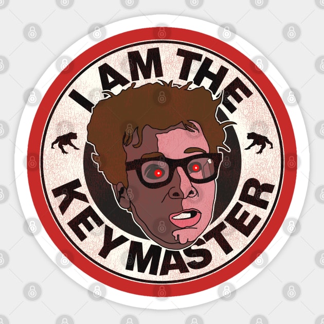 Louis Tully I Am The Keymaster Sticker by darklordpug